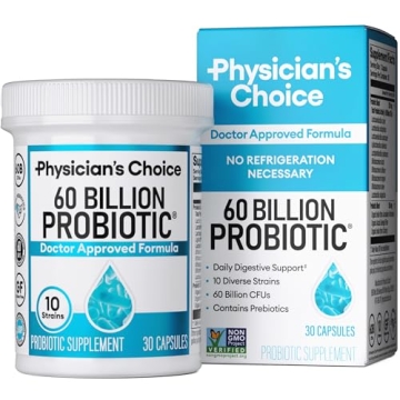 Physician's Choice Probiotics 60B CFU - Gut Health & Digestive Support