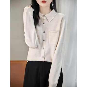 Chanyarn 100% Merino Wool Sweater for Women 2024