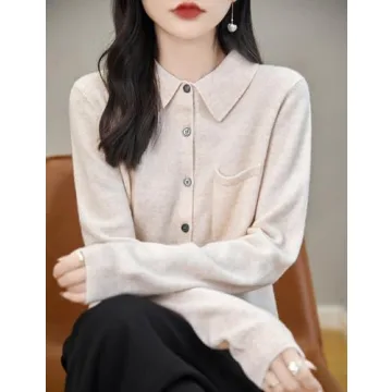 Chanyarn 100% Merino Wool Sweater for Women 2024