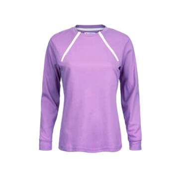 ComfyChemo® CHEMOWEAR: Stylish Long Sleeve Chemotherapy Port Zipper Shirt