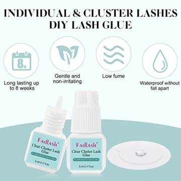 Fast Drying Waterproof Lash Cluster Glue for DIY Lashes