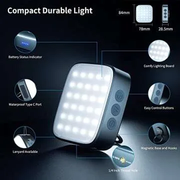 WUBEN F5 Camping Lantern 500LM Portable Rechargeable Light