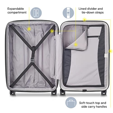 Lightweight DELSEY PARIS Titanium Hardside Expandable Luggage
