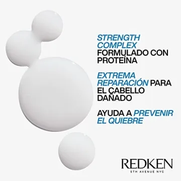 Redken Extreme Anti-Snap Anti-Breakage Leave-In Treatment | for Distressed Hair | Fortifies & Helps Reduce Breakage | Infused with Proteins | 8.5 Fl. Oz.