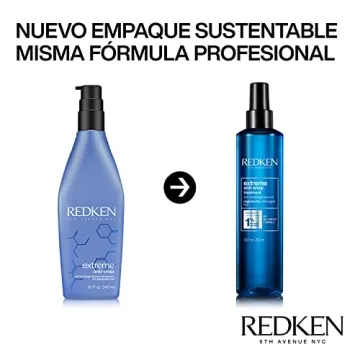 Redken Extreme Anti-Snap Anti-Breakage Leave-In Treatment | for Distressed Hair | Fortifies & Helps Reduce Breakage | Infused with Proteins | 8.5 Fl. Oz.