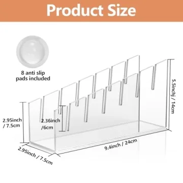 2Pack Hat Stand for Baseball Caps – Clear Acrylic Holder