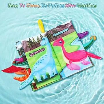JGOBUB Baby Books for Newborns - Interactive Sensory Toys