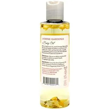 Olivia Care Jasmine Gardenia Body Oil Vegan & Natural Oil For Women | Hydrating & Moisturizing After...