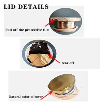 AEFPOYMXU 64 oz Amber Glass Pitcher with Lid and Spout Borosilicate Water Pitcher Bedside Water Carafe Vintage Glass Jug for Juice Coffee Iced Tea Hot Cold Beverage Lemonade Fridge 1.8L