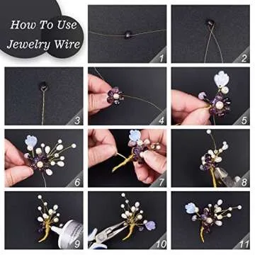 BENECREAT 28 Gauge Jewelry Craft Wire Tarnish Resistant Copper Wire for Bracelet Necklace Jewelry Making, 328 Feet/109 Yard