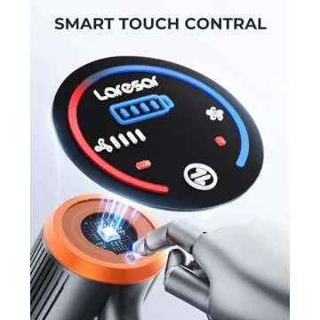 Laresar Cordless Vacuum Cleaner with 55 Mins Runtime
