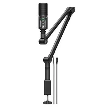 Sennheiser Profile Cardioid Condenser USB-C Microphone Streaming Set with Sennheiser HD 280 Pro Circumaural Closed-Back Monitor Headphones