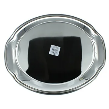 FERGRELM Stainless Steel Oval Serving Tray for Holiday Meals