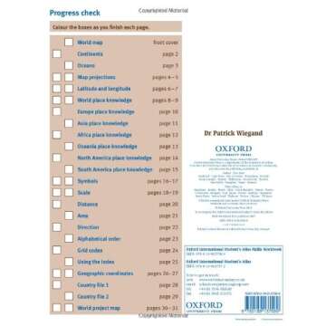 Oxford International Student's Atlas Skills Workbook