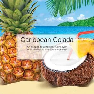 LITTLE TREES Caribbean Colada Air Freshener for Cars