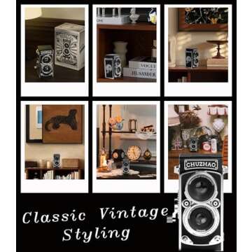 CHUZHAO Vintage Mini Digital Camera for All Ages