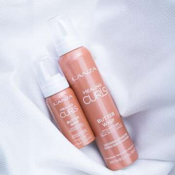 L'ANZA Healing Curls Butter Whip Styling Foam for Curls