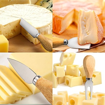 YXChome Mini Cheese Knives Set for Perfect Entertaining
