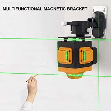 High Precision Laser Level Self Leveling 4x360°