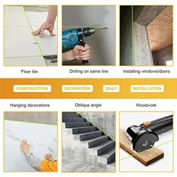 High Precision Laser Level Self Leveling 4x360°