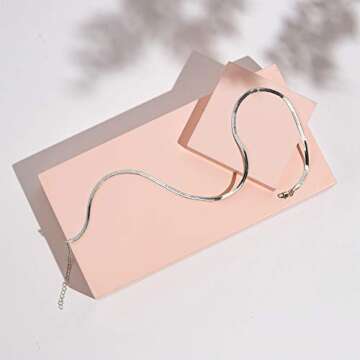 PAVOI 14K Gold Plated Adjustable Necklace - Chic & Eco-Friendly