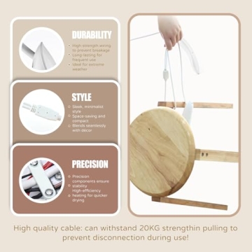 KOODER Boot Dryer for Odor-Free, Dry Shoes Anywhere