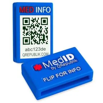 QREPUBLIK Medical ID Tags – Easy Access Medical Info for All Watches