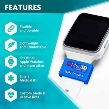 Secure QREPUBLIK Medical ID Tags for All Watch Styles