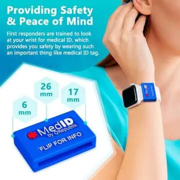 Secure QREPUBLIK Medical ID Tags for All Watch Styles