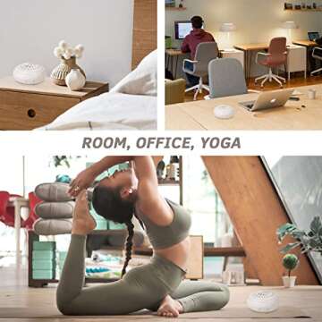 Aroma Promise Portable Mini Diffuser for Essential Oils – Wireless, Small Travel Sized, Quiet, Waterless Portable Camping Family Birthday Gift with 5 Pads