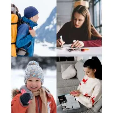 Comfytemp Hand Warmers Rechargeable, 4500mAh Electric Hand Warmer Hot Hands, Reusable USB Handwarmer, Portable Pocket Warmers for Women, Men Winter Gifts by Comfytemp, Pink