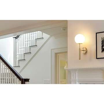 jengush Wall Sconce Battery Operated Wall Lights Set of 2，with Dimmable Battery Powered Bulb Non Hardwired Easy to Install，for Bedroom Farmhouse Bedside Reading Light (Color : Gold) … (Gold)