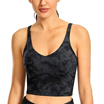 CRZ YOGA Tank with Built-in Bra for Active Women