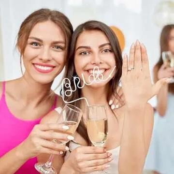 Littlemonky Bride Straw for Bachelorette Parties and Showers