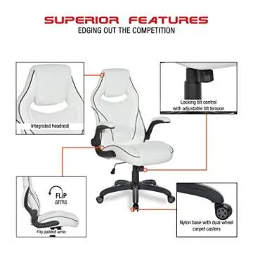Xeno Ergonomic Adjustable Gaming Chair for Comfort Sits