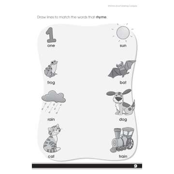 School Zone - Get Ready for Kindergarten Workbook - Ages 3 to 6, Preschool to Kindergarten, Letters, Numbers, Shapes, Colors, Matching, and More (School Zone Little Get Ready!™ Book Series)