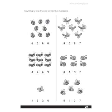 School Zone - Get Ready for Kindergarten Workbook - Ages 3 to 6, Preschool to Kindergarten, Letters, Numbers, Shapes, Colors, Matching, and More (School Zone Little Get Ready!™ Book Series)