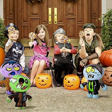 ArtCreativity Zombie Bunch Inflatable Fun for Halloween