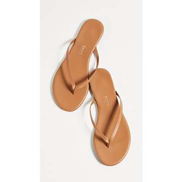 TKEES Women's Foundations Flip Flop, Au Naturale, 9 M US