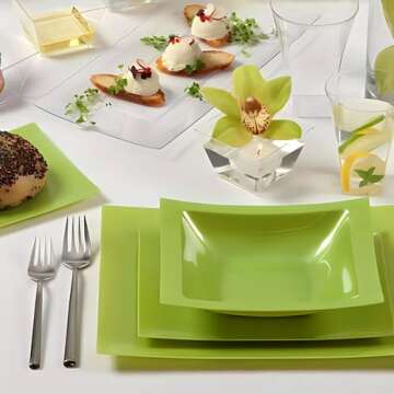 Elegant 20-Pack Clear Serving Bowls for Any Occasion