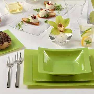 Elegant 20-Pack Clear Serving Bowls for Any Occasion