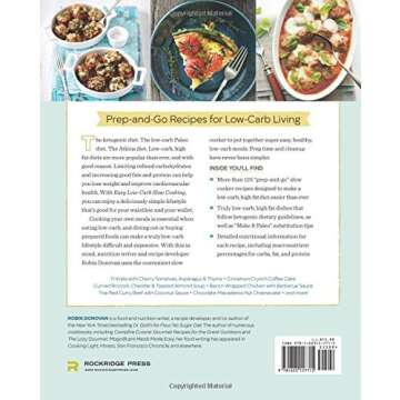 Easy Low-Carb Slow Cooking: A Prep-and-Go Cookbook for Ketogenic, Paleo & Low-Carb High-Fat Diets