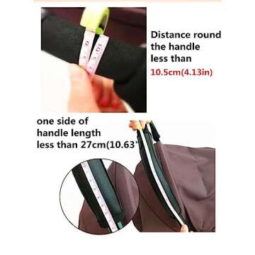MINILUJIA Leather Handlebar Cover for Baby Stroller