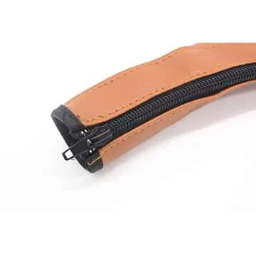 MINILUJIA Leather Handlebar Cover for Baby Stroller