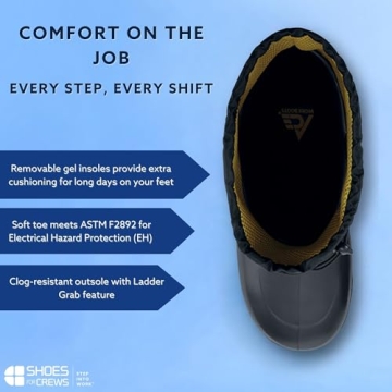 Bullfrog Elite Slip Resistant Work Boots - Men & Women