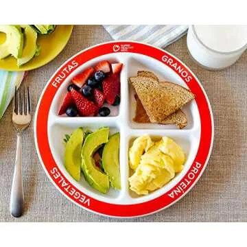Health Beet MyPlate Portion Control Plate for Kids