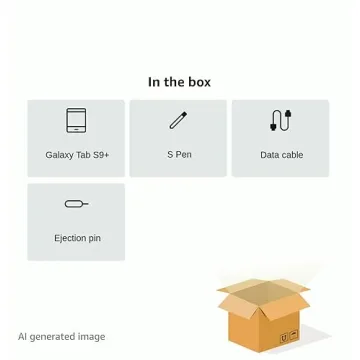 Powerful SAMSUNG Galaxy Tab S9+ 12.4” with AMOLED Display