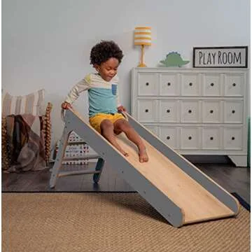 Avenlur Indoor Folding Slip and Slide - Perfect for Toddlers, Easy Setup