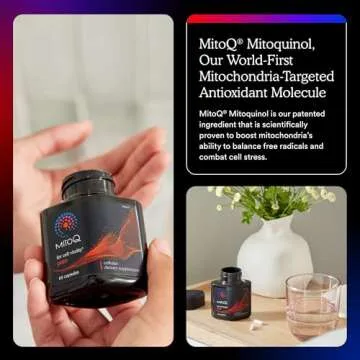 MitoQ Pure Antioxidant For Cellular Longevity And Energy