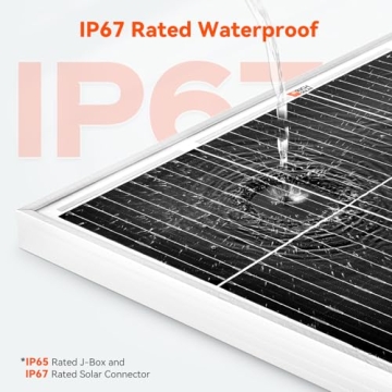 RICH SOLAR 200W High Efficiency Solar Panel for RV